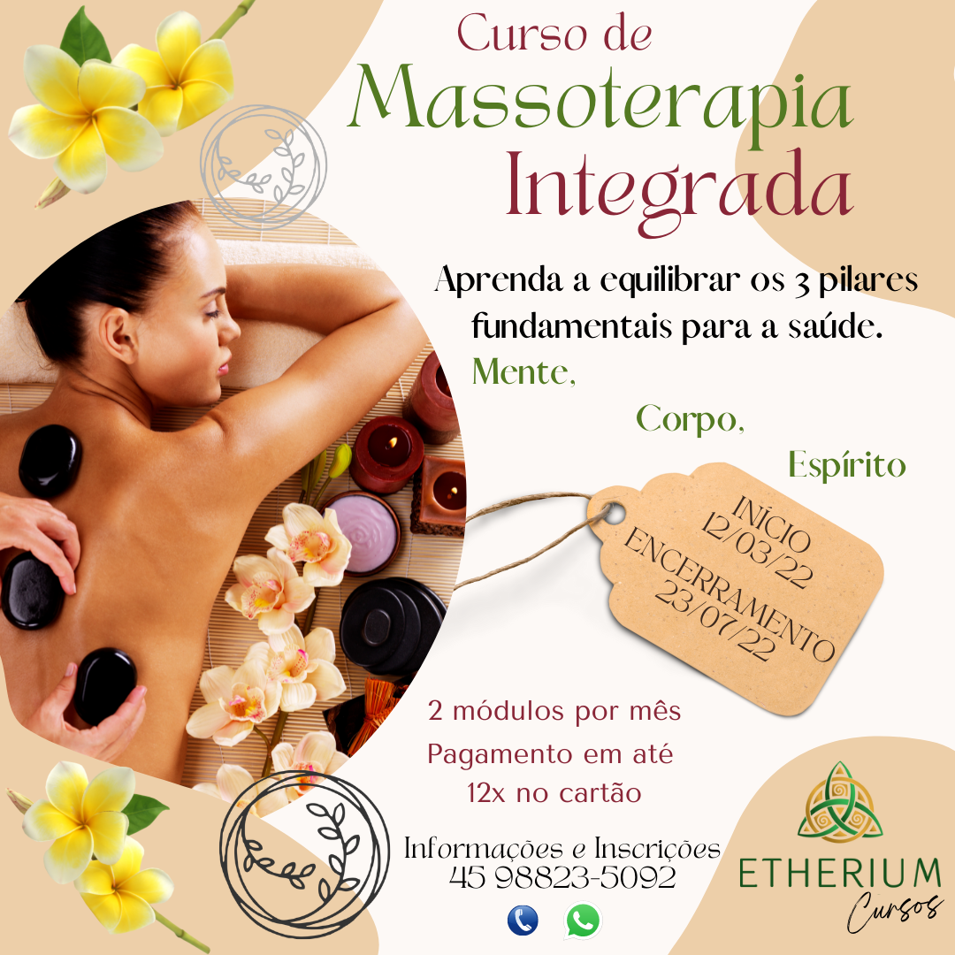 Curso De Massoterapia Integrada 2022 Etherium Terapias 6569